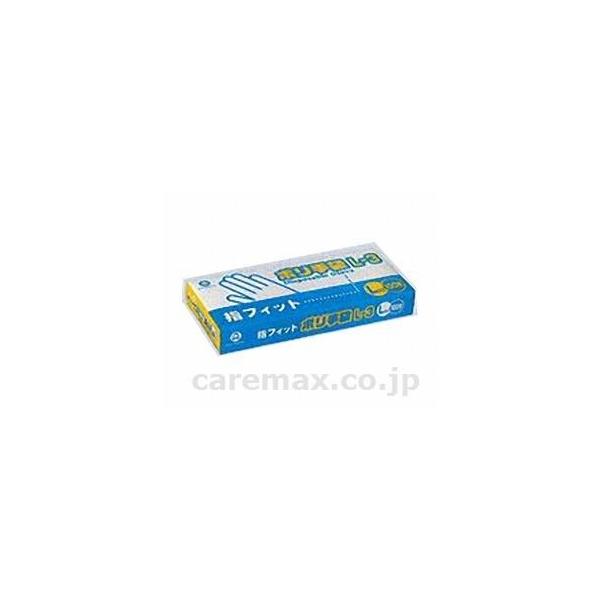 ポリ手袋指フィットタイプ/854700100枚M(cm-288544)[販売単位:30]