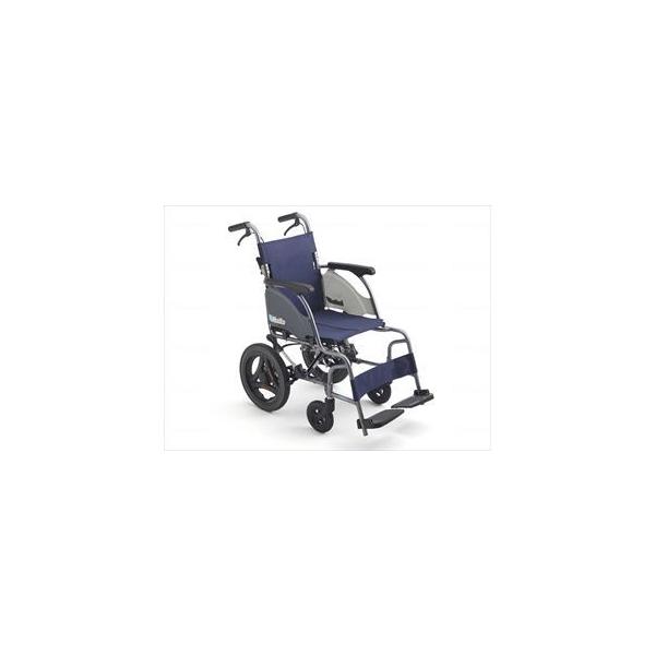 ミキ ミキ カルティマ 介助型車いす CRT-6 紺 座幅40cm (車椅子 ミキ ミキ カルティマ 介助型車いす CRT-6 紺 座幅40cm (車椅子