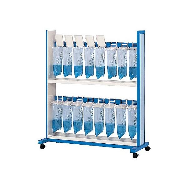 【カタログあり】【お見積もりOK】【送料無料】★15%OFF★ナビス(アズワン)0-5674-02貯尿スタンド（樹脂製）ＰＶ−１６Ｂ１６人用 JANコード:4560111766142