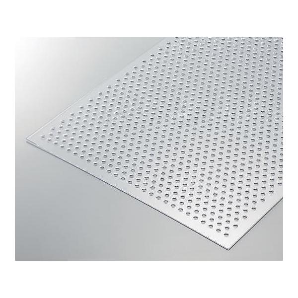 他サイト： 3-2170-01 透明塩ビパンチング板 φ3.5mm穴 200×300×1t EB-2335-1【1枚】(as1-3-2170-01)の商品画像