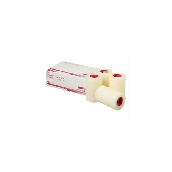 他サイト： 61-0498-81 トランスポア(TM) サージカルテープ 75mm×9.1m 1527-3【1箱(4巻入)】(as1-61-0498-81)の商品画像