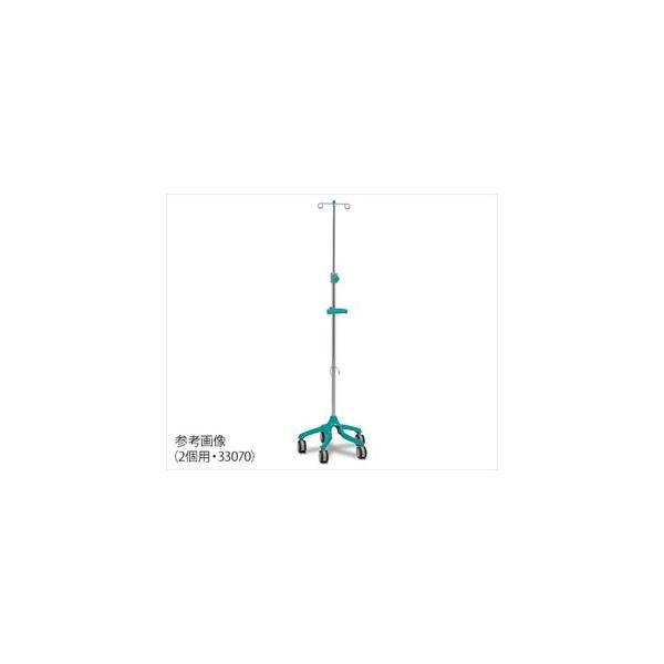 【簡易組立】62-9962-68 I.Vガートル台S 4個用 歩行グリップ付 33071【1台】(as1-62-9962-68)