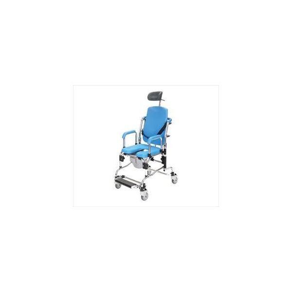 入浴用車椅子 リクライニングシャワーキャリー 　アビリティーズ・ケアネット Amazon | 入浴用車いす リクライニングシャワーキャリー