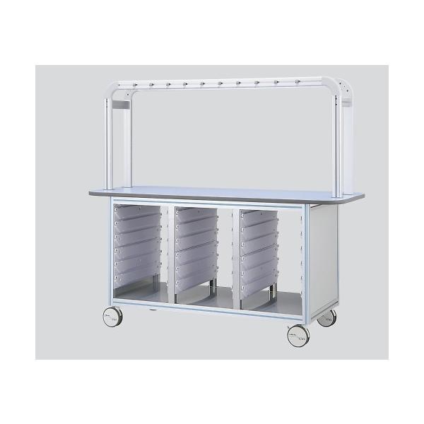 irX(AY)8-7003-06_HƑ(Ζʌ^EAeBAg[X^_[h3Ή)1800×900×1650u[yz(as1-8-7003-06)