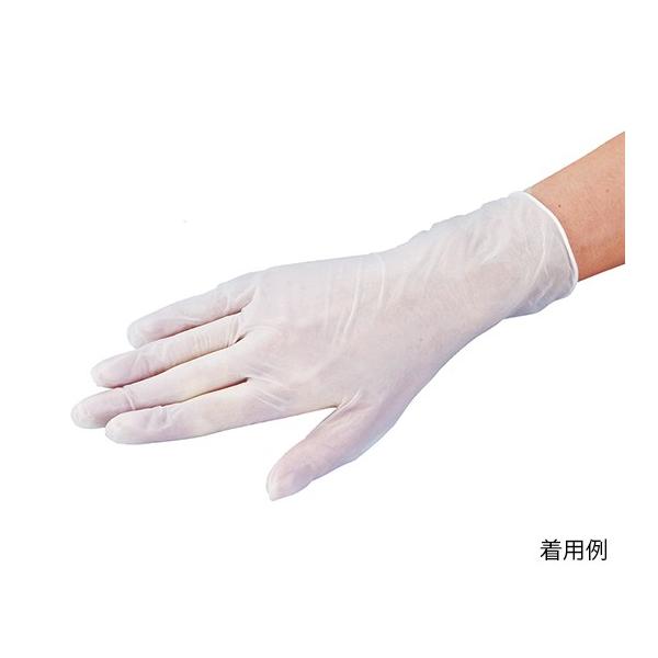他サイト： 【※欠品中　納期未定※】8-9569-02 プロシェア プラスチック手袋パウダーフリー M 1箱（100枚入）の商品画像