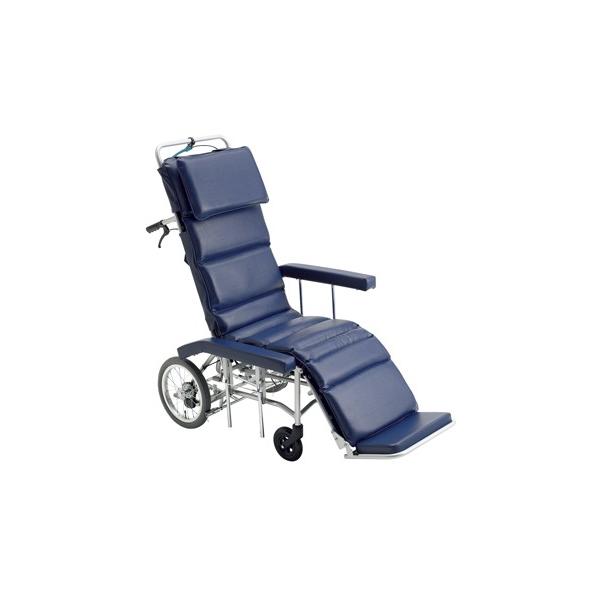 車椅子 軽量 コンパクト MFF-50 リクライニング 介助用 ノーパンク 折りたたみ ミキ