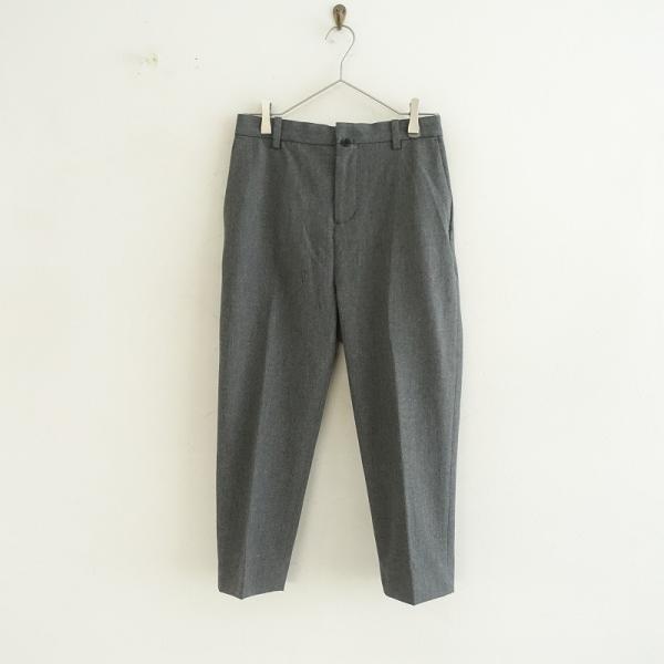 YAECA ヤエカ *14645 センタープレスクロップドパンツ*Mボトムス