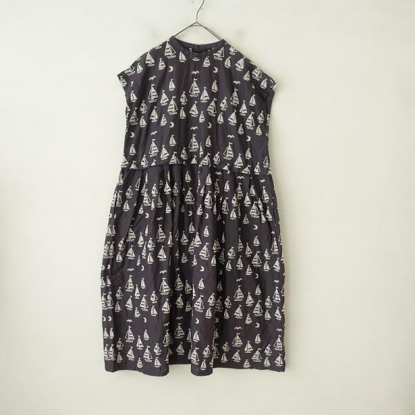 Marble SUD 花柄刺繡ワンピース Fサイズ 総柄 コットン tresorstore_2400013739009