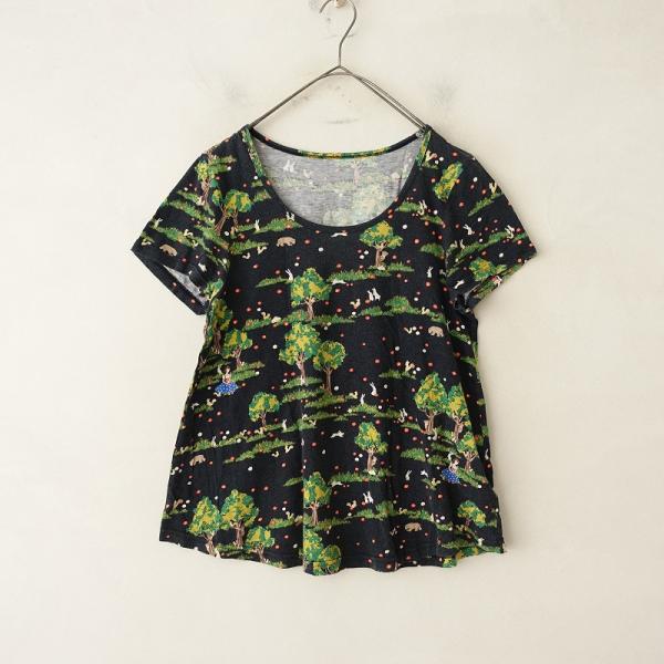 franche lippee - frache lippee フランシュリッペ 異人柄 ブラウス カットソー 楽天市場】フランシュリッペ franche lippee プリントカットソー