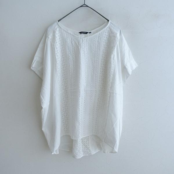 パドカレ pas de calais しわ加工ブラウス　アイボリー　サイズ36 楽天市場】【美品/2023/定価2.8万】パドカレ pas de calais