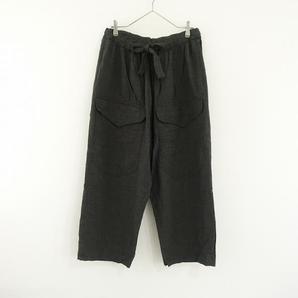 NATIVE VILLEGE ネイティブビレッジ　サスペンダーパンツ Native Village ネイティブヴィレッジ *リネンシルクグレンチェック