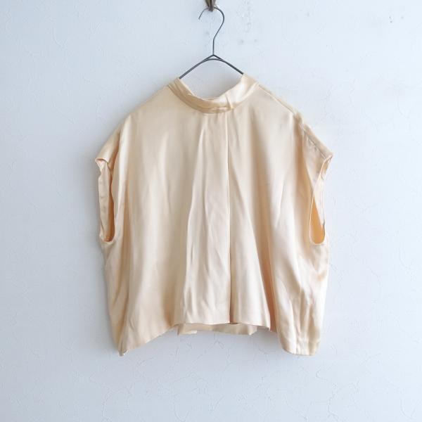 クロエ CHLOE シャツ ブラウス 長袖 プルオーバー シルク 絹 アイボリー drop-kaitori_1-2506-540