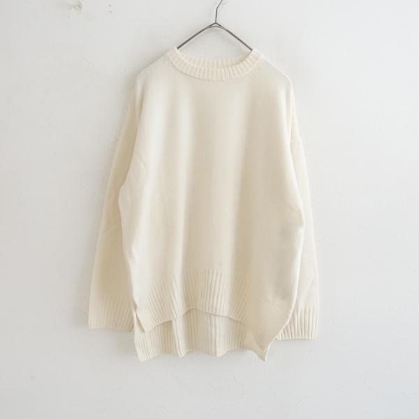 TOUJOURS トゥジュー *ウールカシミヤニットプルオーバー*F