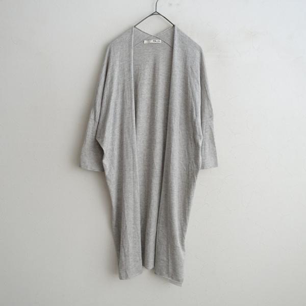 evam eva（エヴァムエヴァ） *シルクカシミヤドロップショルダーニット