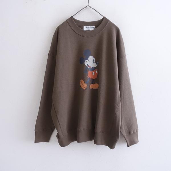 Americana×HUG O WaR/ミッキーマウス/フレンチスリーブT-sh アメリカーナ×ハグオーワー⭐️ミッキーマウス フレンチスリーブT-sh