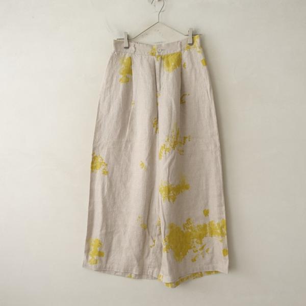 美品】パラスパレス Pal'las Palace 十日 *プリントデザインリネン