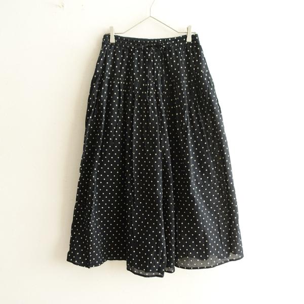 定価1.8万】ソイル soil *コットンボイルドットプリントキュロット*2