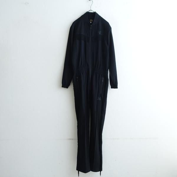 【定価2.1万】CITYSHOP別注/ニードルズ Needles *フリンジジャンプスーツ*XSオールインワン黒ブラック(1-2607-431)【12H62】