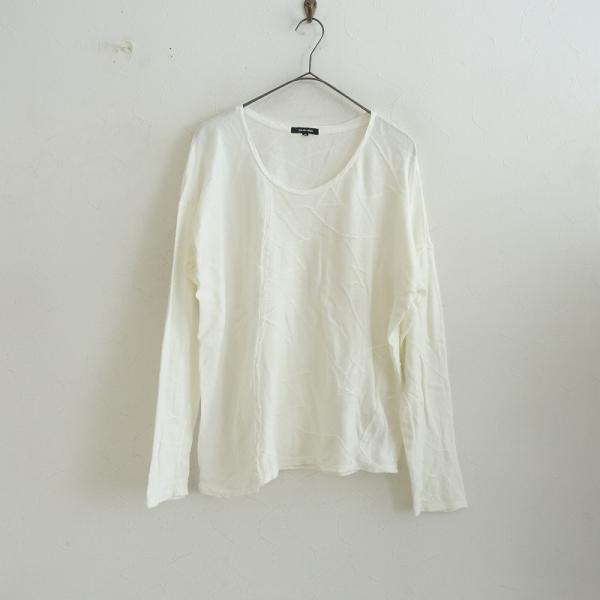 定価1.2万】パドカレ pas de calais *植物染めプルオーバー*36綿毛 
