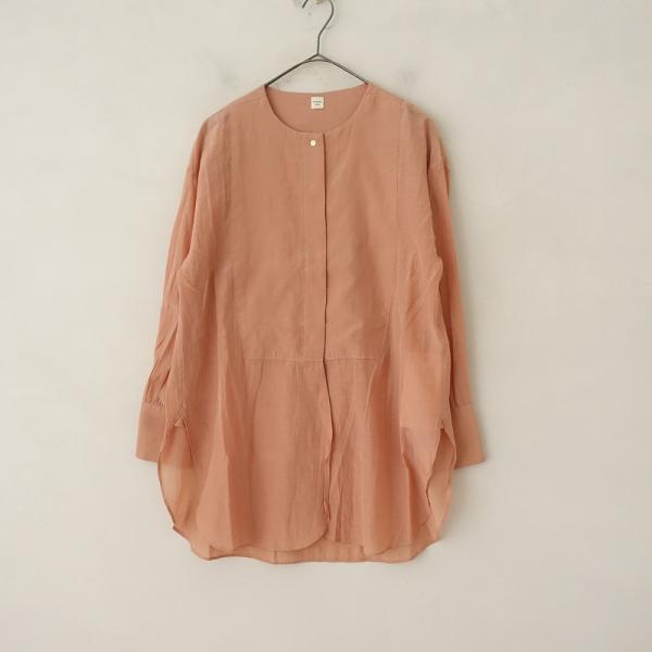 美品 cheval plus シュヴァルプラス ホリゾンタルカラーシャツ ピンク 美品 cheval plus シュヴァルプラス ホリゾンタルカラーシャツ