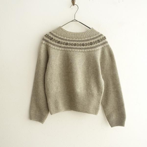 MARGARET HOWELL（マーガレットハウエル） *フェアアイルニットプル