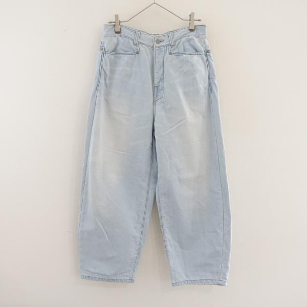 Wafflish Waffle あったかワイドデニム wafflish waffle（ワッフリッシュワッフル） *裏起毛ダブルクロス