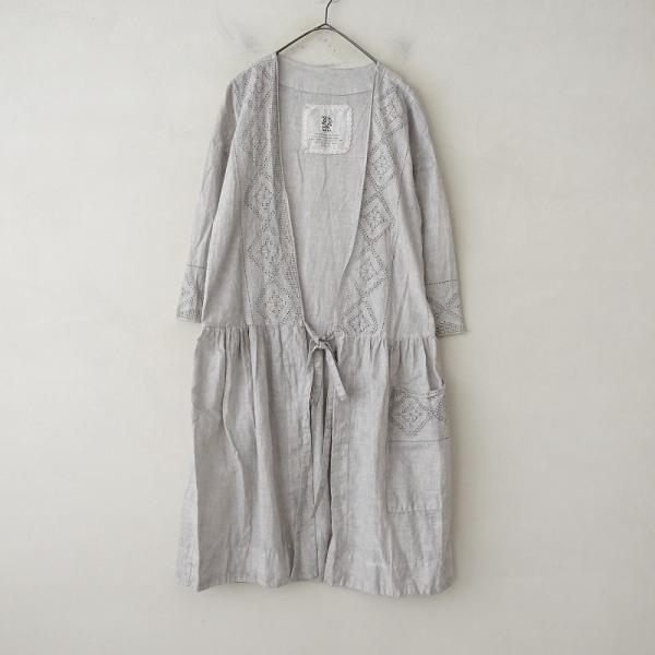 GASA*（ガサ） GASA *3人のsister/天然草木染めレース使い羽織り