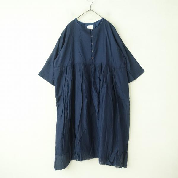 Hannoh Wessel カシュクールワンピース アッシュプリュスアノーヴェセル H+ HANNOH WESSEL *切替え