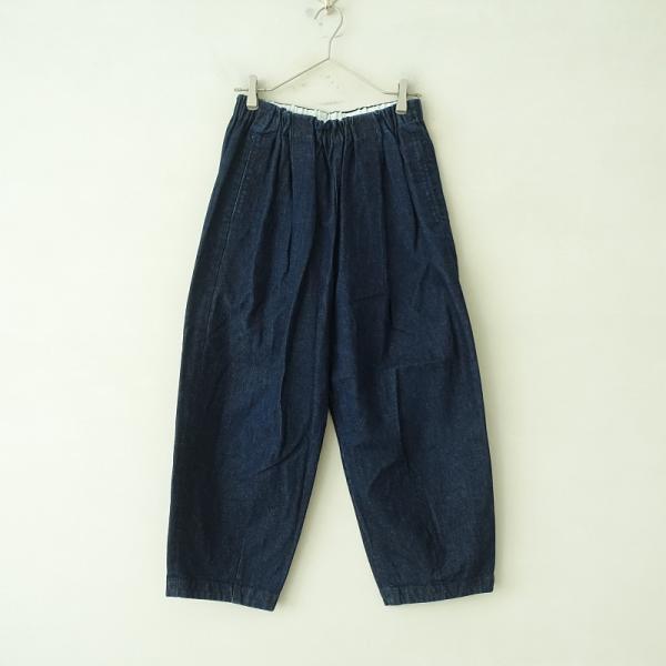 2025SS☆かぐれ kagure デニムクロップドパンツ かぐれ 【2025SS/定価1.5万】かぐれ kagure *デニムクロップド