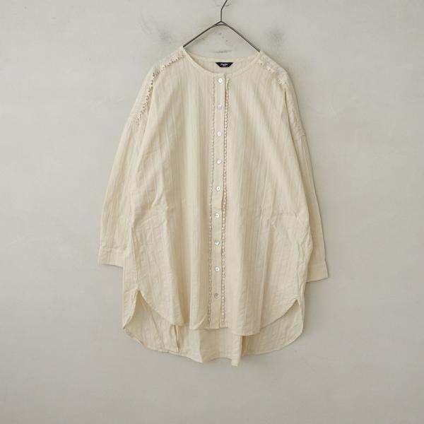 marble SUD 【2023】マーブルシュッド *shiba lace BIG Shirt
