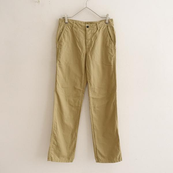 2024年 マーガレットパウエル コットンツイルチノパンツ スラックス グレー MARGARET HOWELL（マーガレットハウエル）の「NEW BASIC CHINO