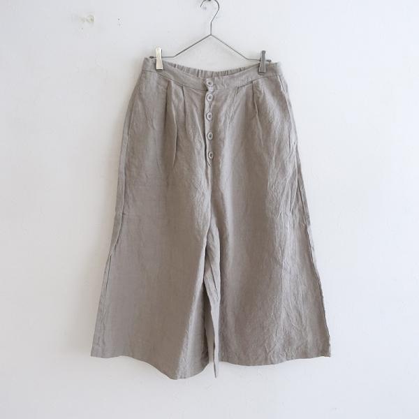 gauze# ガーゼ 2way リネン タックワンピース 麻 Gauze (ガーゼ) 2WAYスウィッチングタックアンティークワンピース