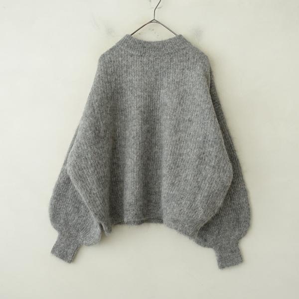 【新品未使用】ichi Antiquités アルパカ混 シャギー ニット drop-kaitori_2-2509-244