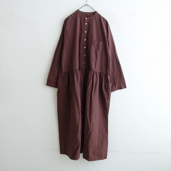 新品タグ付【nest Robe】ネストローブ ウエスト切替 シャツワンピース nest Robe（ネストローブ） 【定価2.6万】ネストローブ *コットン