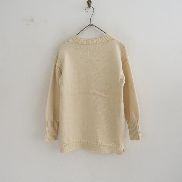 Le Tricoteur（ルトリコチュール） *ウールガンジーセーター*34