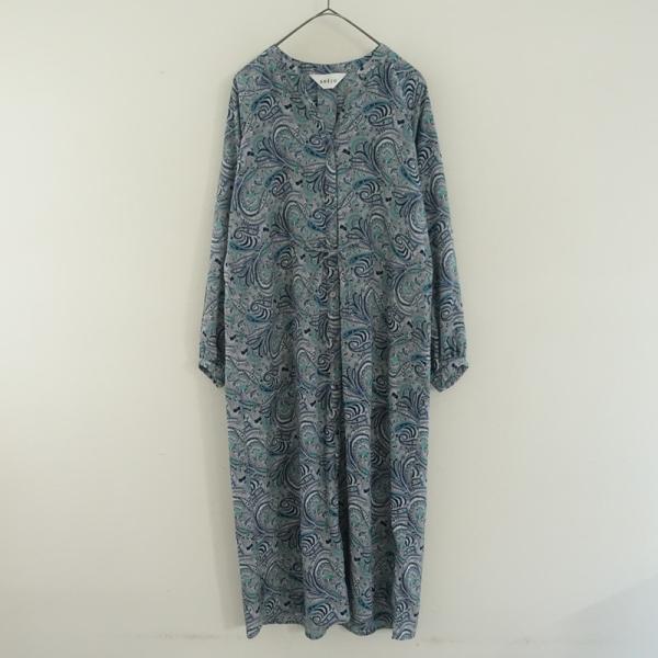 【新品・タグ付き】SOEJU ペイズリー ロングワンピース 羽織り とろみ SOEJU】ソージュ ペイズリー柄ワンピース 日本製 - メルカリ