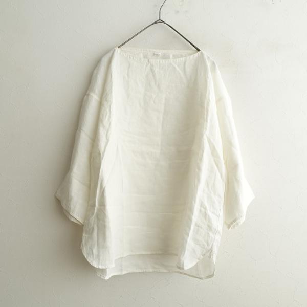 45アール　45R ブラウス　木綿　中古 45R（フォーティファイブアール） 【定価2.3万】45R *インドリネン平の