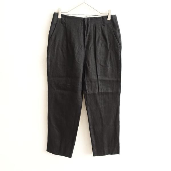 atelier naruse ボトムス 美品/定価2.0万】アトリエナルセ atelier naruse *linen taperd pants