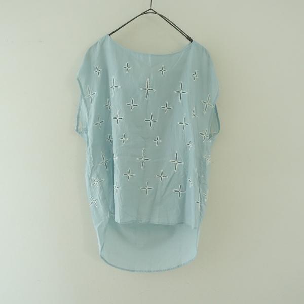 mina perhonen ミナペルホネン *wild star 刺繍ノースリーブ mina perhonen ミナペルホネン *wild star 刺繍ノースリーブ