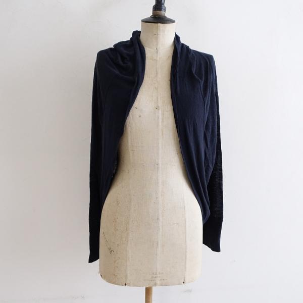 Vlas Blomme ヴラスブラム リネン ボレロカーディガン 直営店限定】 Linen 天竺 ボレロカーディガン | ITEM | Vlas