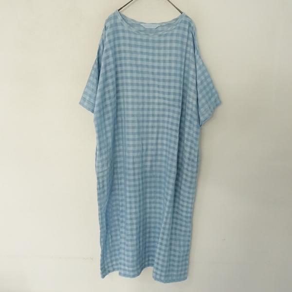 PRISTINE 【美品】プリスティン *ギンガムチェックワンピース*M