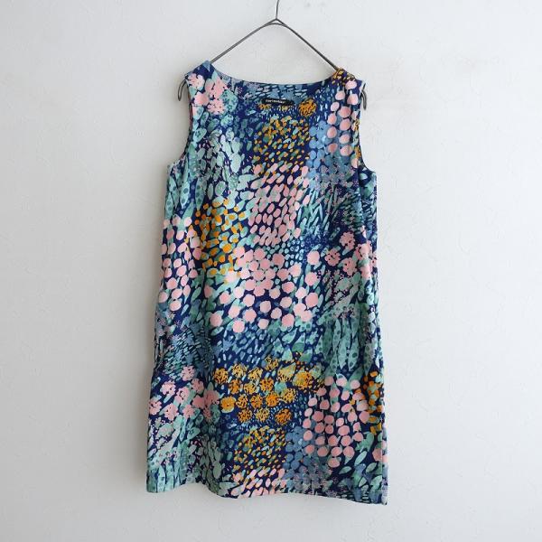 marimekko 花柄 半袖ワンピース 34 マリメッコ ワンピース 花柄 サイズ34 - メルカリ