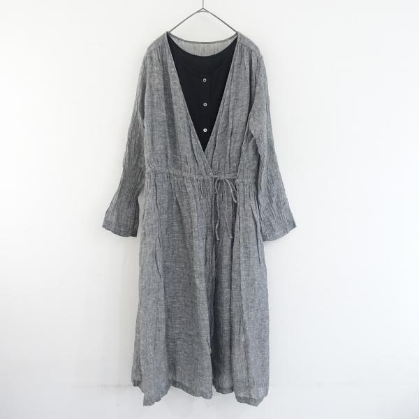 nest Robe ネストローブ *アンサンブルワンピース*リネン麻