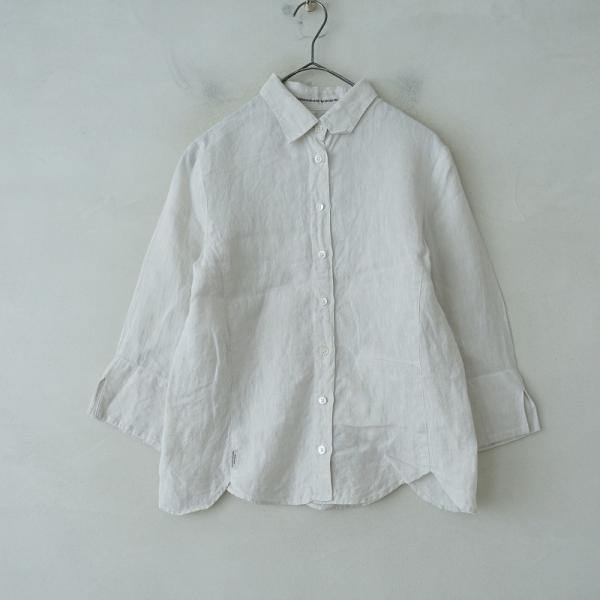 マドモアゼルノンノン　麻　シャツ Mademoiselle NONNON マドモアゼルノンノン NON *リネンブラウス
