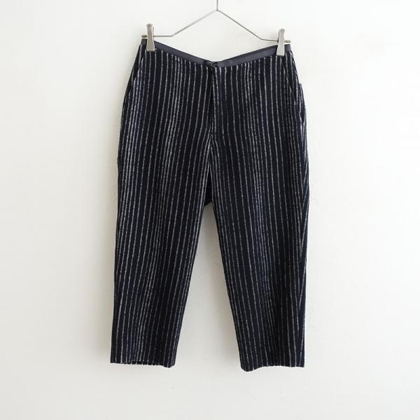 mina perhonen（ミナペルホネン） *field lane ストライプウールパンツ