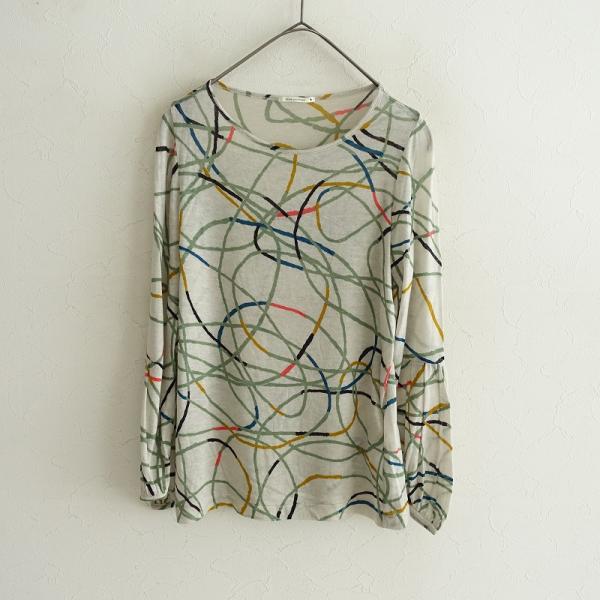 mina perhonen（ミナペルホネン） *turn around プリントカットソー*38