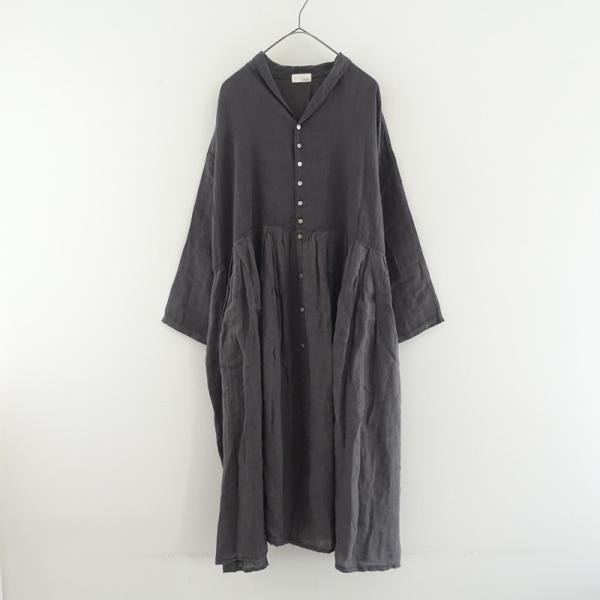 a+koloni 【定価2万】アラクリティーコロニー *切替リネンワンピース*F