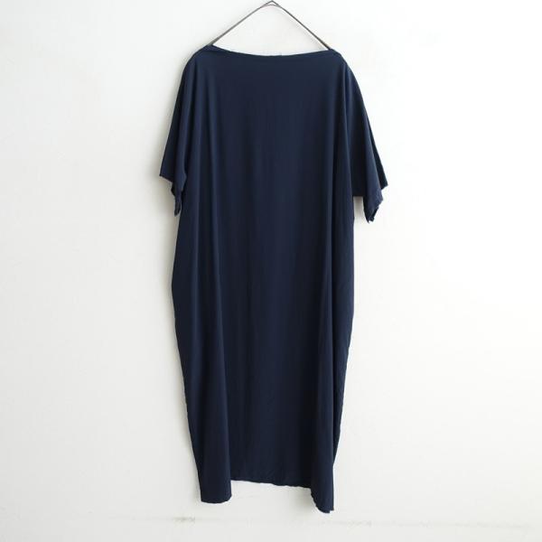 ダニエラグレジス DANIELA GREGIS *シルクボートネック半袖ワンピース