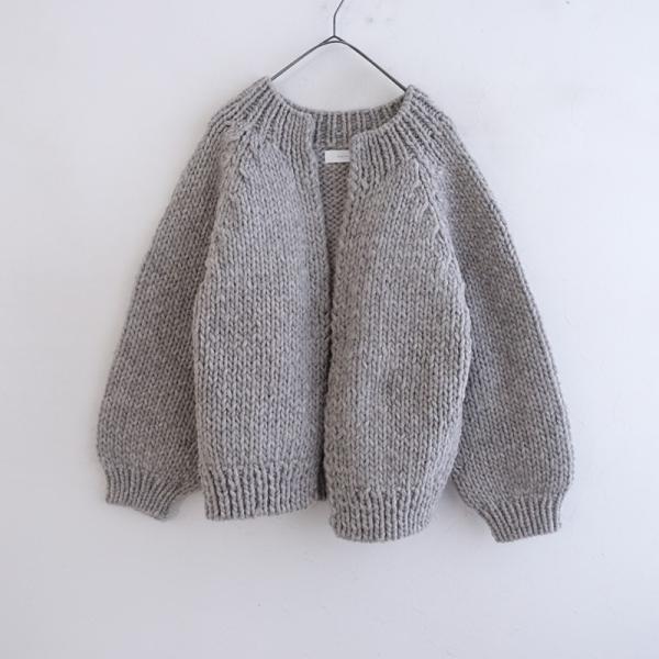 かぐれ kagure 2024AW ペルーローゲージカーディガン ウール かぐれ 【定価2.2万】かぐれ kagure *ペルーローゲージニット