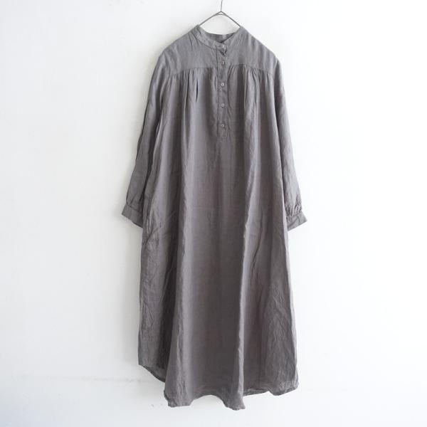美品】フォグリネンワーク fog linen work *リネンバンドカラー